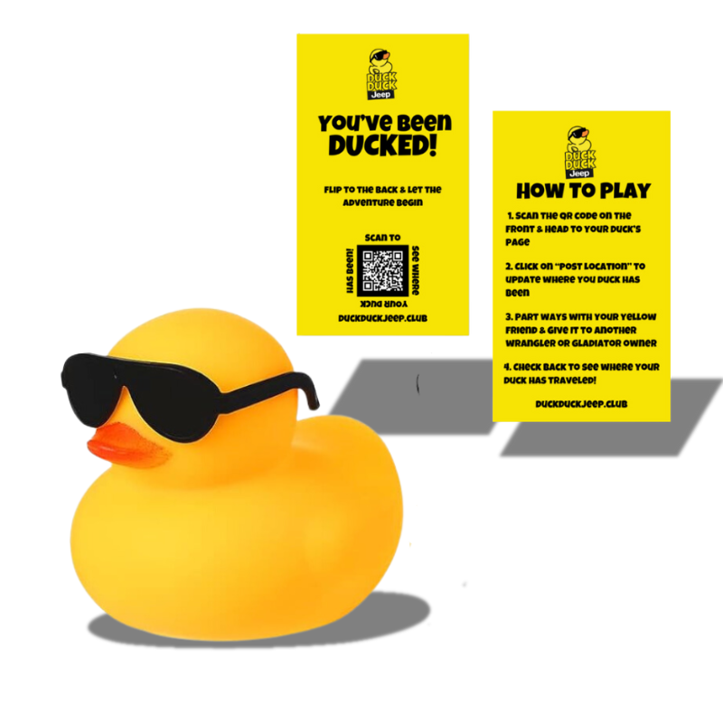 Official Tracking Kit with Duck